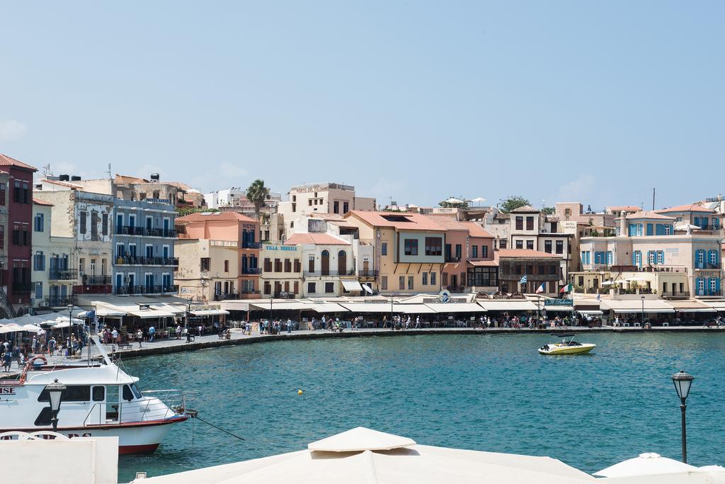 Plaza Apartment Chrissi Akti Chania Exterior foto